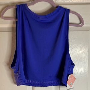 NEVER WORN cropped athletic tank